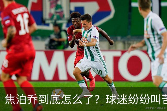 焦泊乔到底怎么了？球迷纷纷叫苦，连周鹏都没能救他